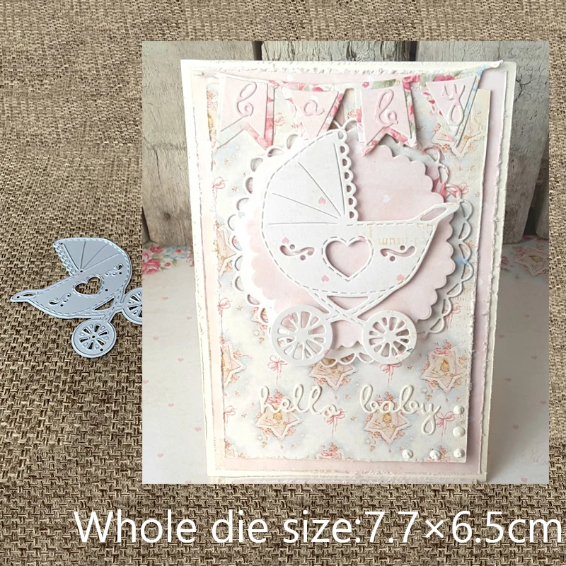 New Design Craft Metal Cutting Die cut die love heart Baby carriage scrapbooking Album Paper Card Craft Embossing Die Cuts
New Design Craft Metal Cutting Die cut die love heart Baby carriage scrapbooking Album Paper Card Craft Embossing Die Cuts