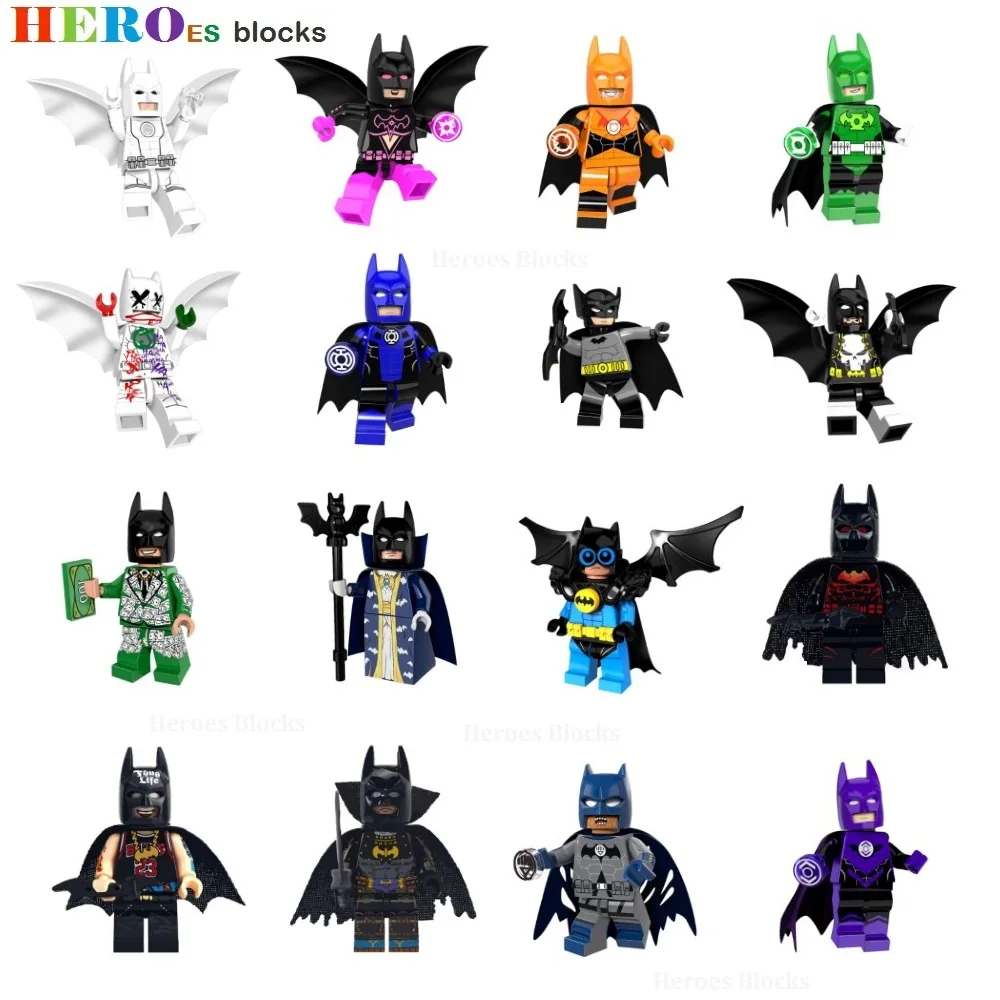 1pc Heroes The Dark Knight Batman Bruce Wayne Joker Jack Napier Building Blocks Figure Bricks Toys kids gifts Compatible Legoed
1pc Heroes The Dark Knight Batman Bruce Wayne Joker Jack Napier Building Blocks Figure Bricks Toys kids gifts Compatible Legoed