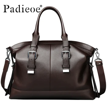 Padieoe Luxury Vintage Design Men's Briefcase Casual tote Bag Genuine Leather Business Shoulder Bag Office Bags Durable Handbags
Padieoe Luxury Vintage Design Men's Briefcase Casual tote Bag Genuine Leather Business Shoulder Bag Office Bags Durable Handbags