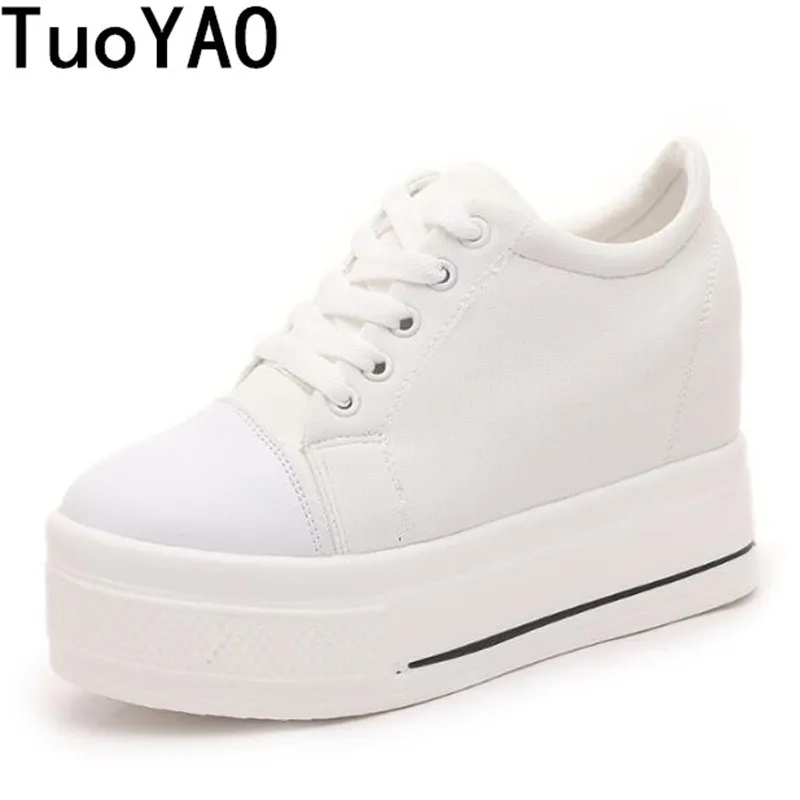 Women's High Heels 2019 Fashion Lace Up Platform White Casual Shoes Women Height Increased Shoes 10 CM Thick Sole Zapatos Mujer
Women's High Heels 2019 Fashion Lace Up Platform White Casual Shoes Women Height Increased Shoes 10 CM Thick Sole Zapatos Mujer