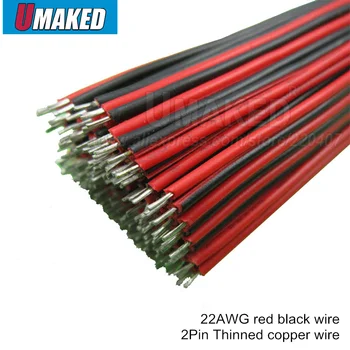 10cm 20cm 30cm 50cm 100cm 2pin wire cable Red black AGW22 thinned copper wire Electronic cablb extend wire for CCTV Sound power
10cm 20cm 30cm 50cm 100cm 2pin wire cable Red black AGW22 thinned copper wire Electronic cablb extend wire for CCTV Sound power