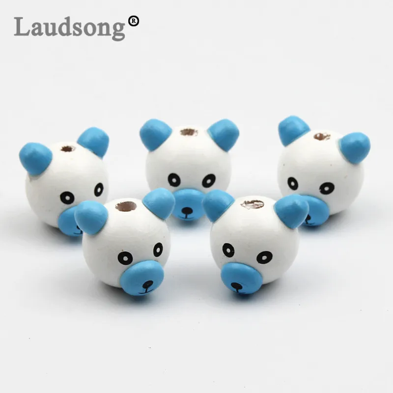 DIY 5pcs/Lot Wood 3D Bear Spacer Beaded Natural Wooden Beads For Jewelry Making Handmade Pacifier Chains
DIY 5pcs/Lot Wood 3D Bear Spacer Beaded Natural Wooden Beads For Jewelry Making Handmade Pacifier Chains