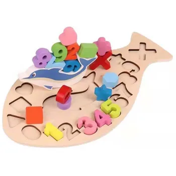 Number Shape Match Puzzle Kids 3D Animal Wooden Puzzle Geometric Shape Color Number Learning Perception Early Educational Toy
Number Shape Match Puzzle Kids 3D Animal Wooden Puzzle Geometric Shape Color Number Learning Perception Early Educational Toy