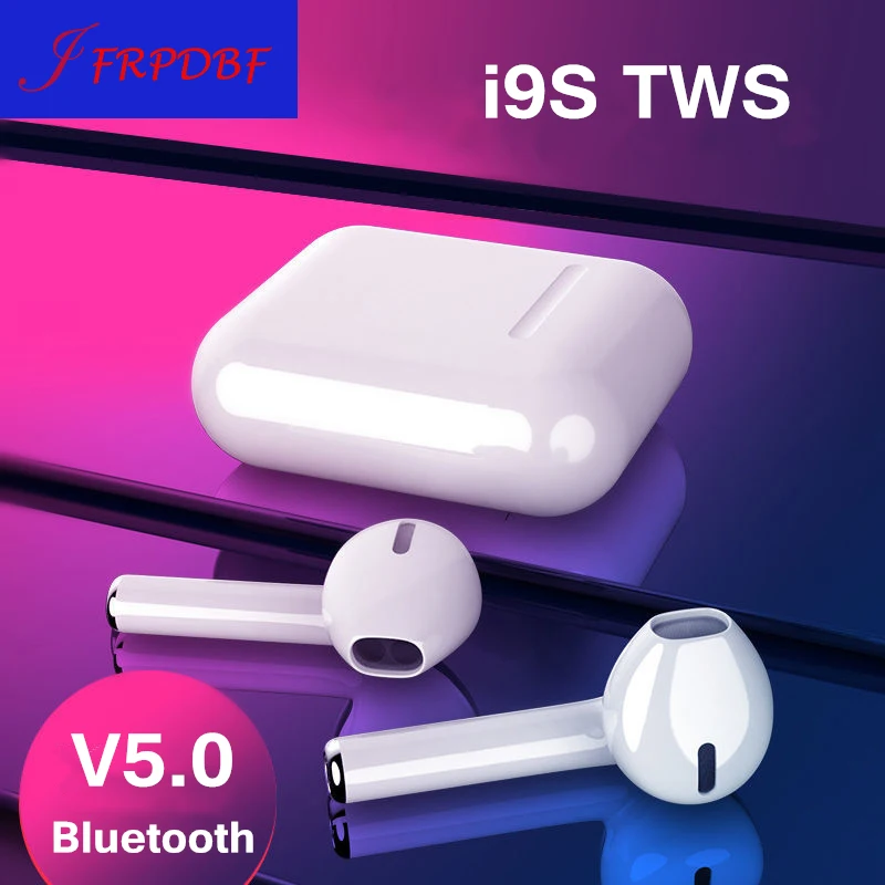 i9S TWS Blutooth 5.0 Earphones Mini Wireless Earbuds Stereo Sport Headset charging box PK i10 i12 Binaural Call Headphones Elari
i9S TWS Blutooth 5.0 Earphones Mini Wireless Earbuds Stereo Sport Headset charging box PK i10 i12 Binaural Call Headphones Elari