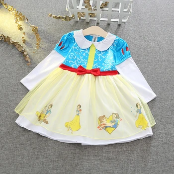 Snow White Cosplay Costume Girls Cartoon Dress Girls New Year Dress Children Christmas Clothing Kids 2-7 Years Autumn Costume
Snow White Cosplay Costume Girls Cartoon Dress Girls New Year Dress Children Christmas Clothing Kids 2-7 Years Autumn Costume
