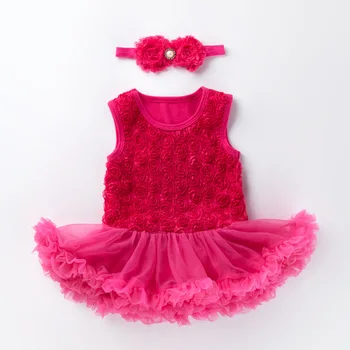 Rose Baby Girl Newborn Baptism Clothes Set Summer Tutu Lace Dress+Headband Girl Birthday Party New Year Clothing Kids Outfits
Rose Baby Girl Newborn Baptism Clothes Set Summer Tutu Lace Dress+Headband Girl Birthday Party New Year Clothing Kids Outfits