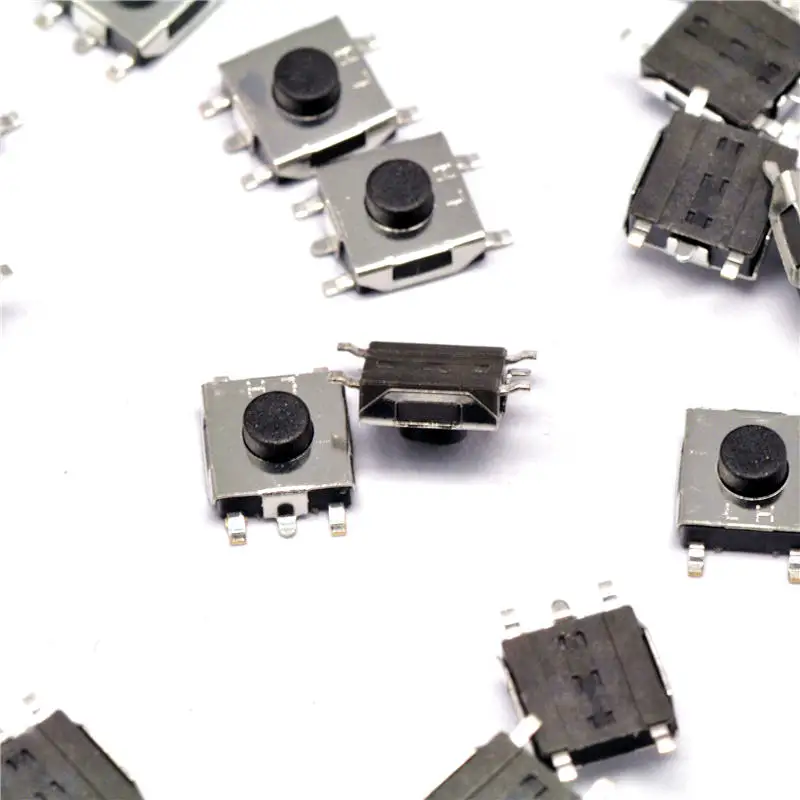 1000 шт./лот 6*6*3,4 мм SMD Такт переключатель 5 футов водонепроницаемая Медная головка 6x6x3.4
1000 шт./лот 6*6*3,4 мм SMD Такт переключатель 5 футов водонепроницаемая Медная головка 6x6x3.4