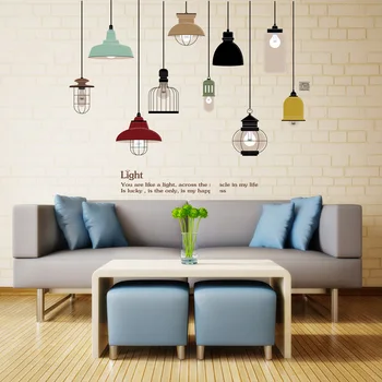 Creative chandelier Wall Sticker Living room Bedroom window background Vintage Light decoration Mural Decals home decor stickers
Creative chandelier Wall Sticker Living room Bedroom window background Vintage Light decoration Mural Decals home decor stickers
