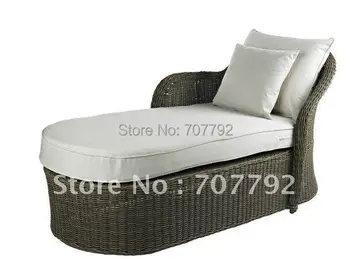Hot sale SG-12006C Elegant black rattan deck chair furniture 
Hot sale SG-12006C Elegant black rattan deck chair furniture