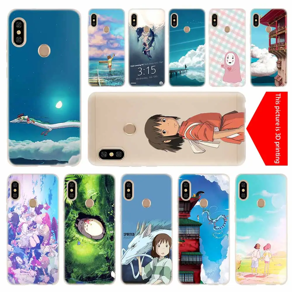 cover soft Silicone Case For Xiaomi Redmi 3 4X 4a 5 Plus 5a S2 6a 6 Pro Note 7 5 6 4 5a Studio Ghibli anime Spirited Away anime
cover soft Silicone Case For Xiaomi Redmi 3 4X 4a 5 Plus 5a S2 6a 6 Pro Note 7 5 6 4 5a Studio Ghibli anime Spirited Away anime