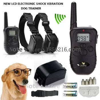 JANPET Remote Control 300meters Basic Training Collar 2 Dogs Trainer 998D Pets Training System Dog Electric Shock Nylon Collars
JANPET Remote Control 300meters Basic Training Collar 2 Dogs Trainer 998D Pets Training System Dog Electric Shock Nylon Collars