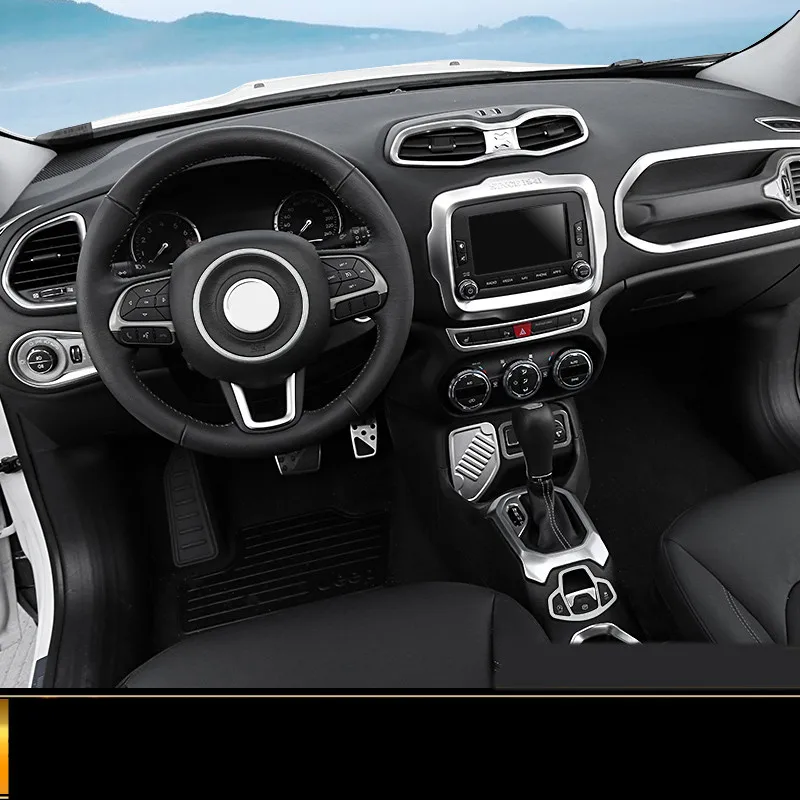 ABS Navigation Steering Wheel Dashboard Air Outlet Decorated Frame For Jeep Renegade AAA283
ABS Navigation Steering Wheel Dashboard Air Outlet Decorated Frame For Jeep Renegade AAA283