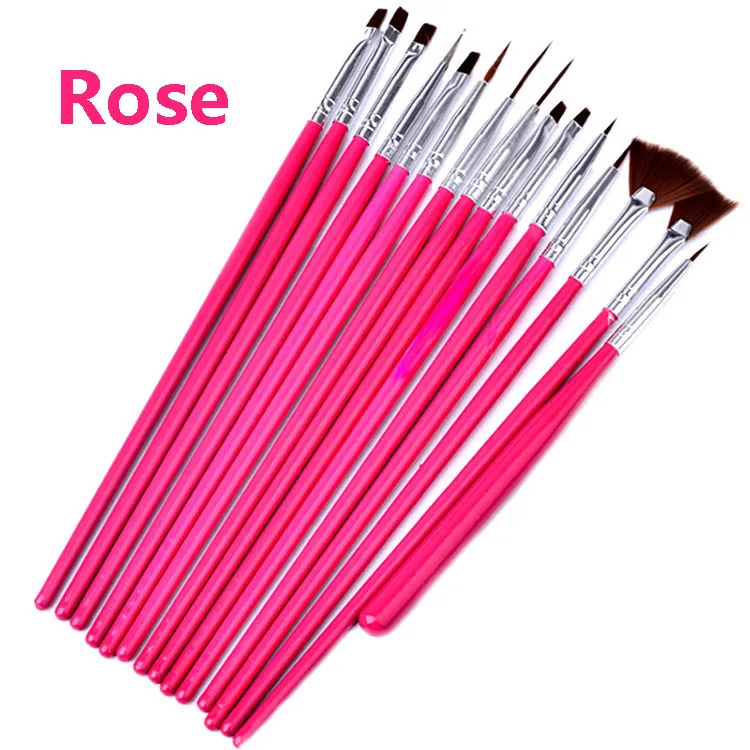 15pcs Nail Art Decorations Brush Set Professional Painting Nail Brushes Design Pen Nail Tools Tips UV Nail Gel Polish Toolkit
15pcs Nail Art Decorations Brush Set Professional Painting Nail Brushes Design Pen Nail Tools Tips UV Nail Gel Polish Toolkit