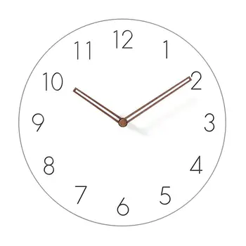 Hot Simple Modern White Round Wooden Wall Clock 11 inch Non-ticking one AA battery powered
Hot Simple Modern White Round Wooden Wall Clock 11 inch Non-ticking one AA battery powered