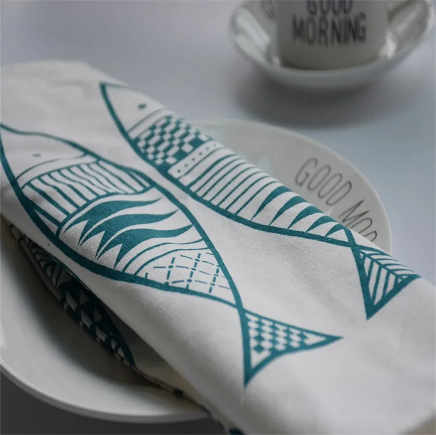 Removable Tropical fish Kitchen Towel Cotton&Linen Napkins Household cloth Napkins Tea Towels Japan style 32x34cm Table Napkin
Removable Tropical fish Kitchen Towel Cotton&Linen Napkins Household cloth Napkins Tea Towels Japan style 32x34cm Table Napkin