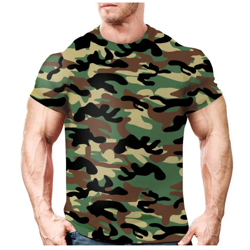 Europeanand style short-sleeved T-shirt men's short-sleeved camouflage training uniforms military training tee shirt homme
Europeanand style short-sleeved T-shirt men's short-sleeved camouflage training uniforms military training tee shirt homme