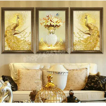New fashion diamond painting peacock, triptych, full square 5d diy diamond embroidery inlaid cross stitch art home decor kit
New fashion diamond painting peacock, triptych, full square 5d diy diamond embroidery inlaid cross stitch art home decor kit