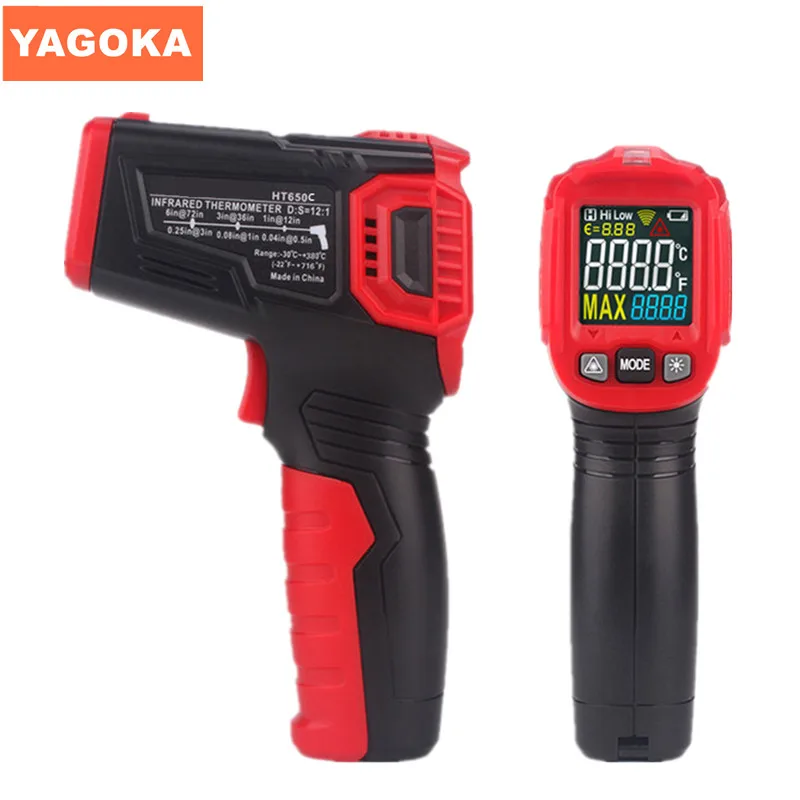 HT650A/B/C digital thermometer humidity meter infrared thermometer hygrometer temperature humidity meter pyrometer
HT650A/B/C digital thermometer humidity meter infrared thermometer hygrometer temperature humidity meter pyrometer