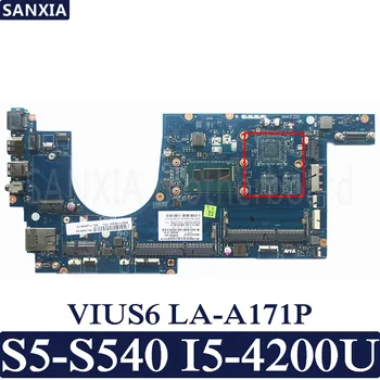 KEFU VIUS6 LA-A171P Laptop motherboard for Lenovo ThinkPad S5-S540 Test original mainboard I5-4200U
KEFU VIUS6 LA-A171P Laptop motherboard for Lenovo ThinkPad S5-S540 Test original mainboard I5-4200U
