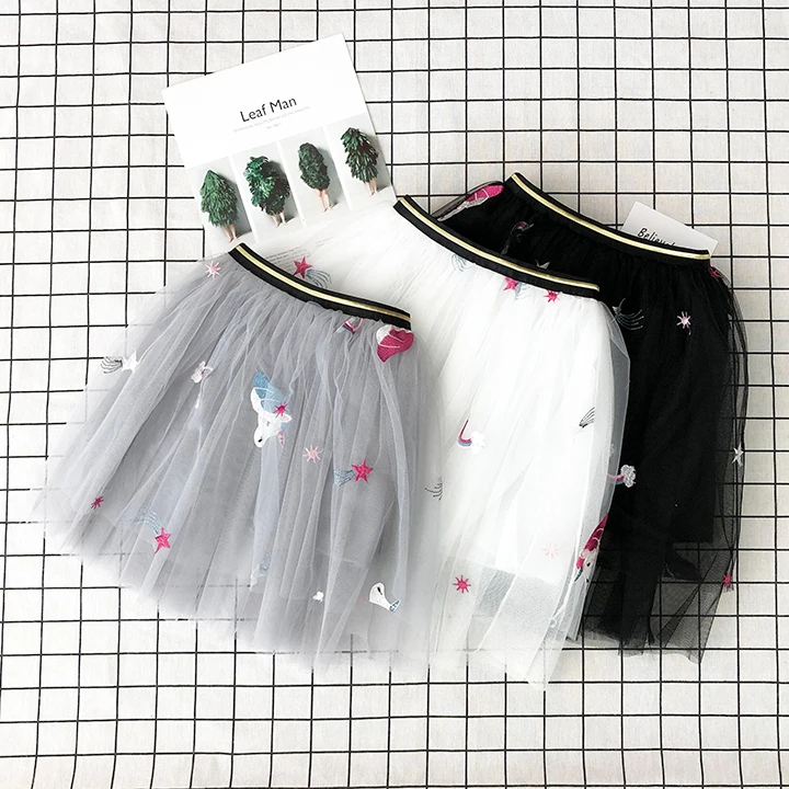 Girls Embroidey Unicorn Skirt babyTutu Skirt for Girl Layers Tulle Toddler Pettiskirt Children Chiffon Skirt 2-6T
Girls Embroidey Unicorn Skirt babyTutu Skirt for Girl Layers Tulle Toddler Pettiskirt Children Chiffon Skirt 2-6T