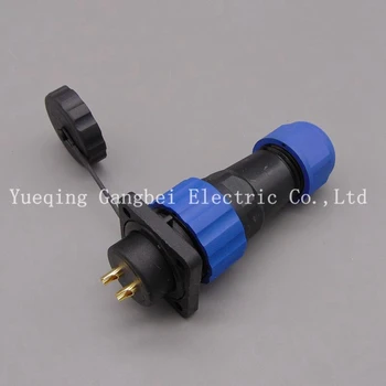 

SP20W-2Pin 3Pin 4Pin 5Pin 6Pin 7Pin 9Pin 10Pin 12Pin 14Pin Screw installation square Waterproof Connector IP68 Cable Connector