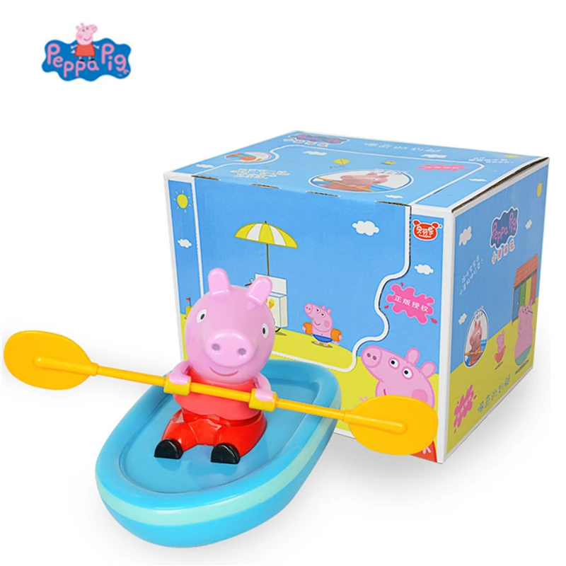 Genuine Peppa Pig Toys boating toys paddle Clockwork Bathroom shower ferry Toy George Action Figures Toys for Children best Gift
Genuine Peppa Pig Toys boating toys paddle Clockwork Bathroom shower ferry Toy George Action Figures Toys for Children best Gift