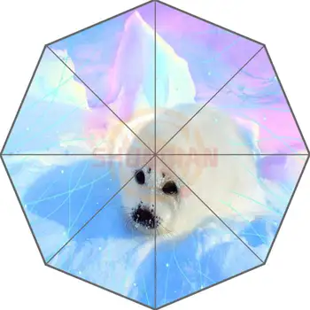 Anti-UV Umbrella,New Arrival Loverly Animal Baby Seal In Snow Portable Foldable Umbrella
Anti-UV Umbrella,New Arrival Loverly Animal Baby Seal In Snow Portable Foldable Umbrella