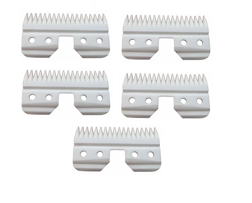 5pcs Ceramic Replacement Cutter for Most Andis Oster Wahl AG A5 Clipper Blades Hair Trimmer Beard Blade Hair Removal
5pcs Ceramic Replacement Cutter for Most Andis Oster Wahl AG A5 Clipper Blades Hair Trimmer Beard Blade Hair Removal