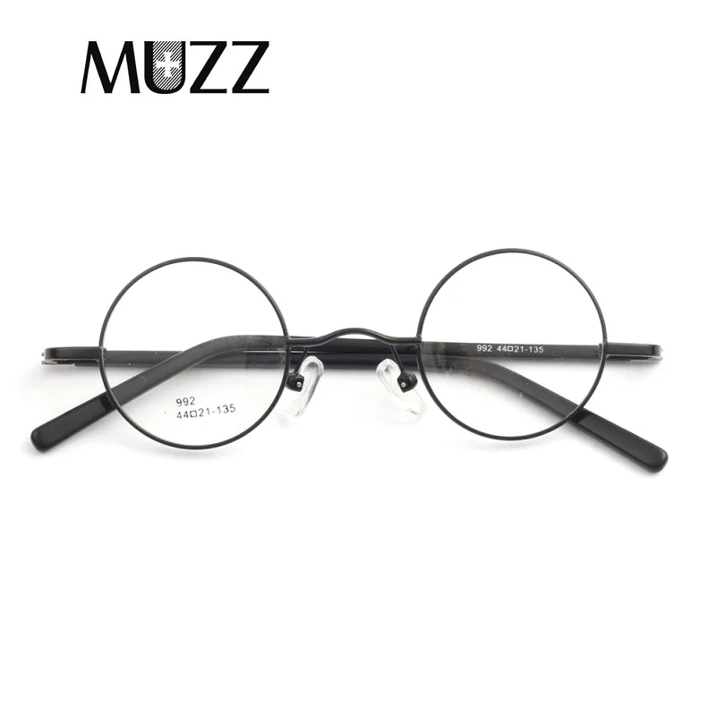 MUZZ New Fashion Round Glasses Frame unisex Myopia Optical Glasses Business Eyeglasses Ultra small whole frame Clear Lens Men
MUZZ New Fashion Round Glasses Frame unisex Myopia Optical Glasses Business Eyeglasses Ultra small whole frame Clear Lens Men
