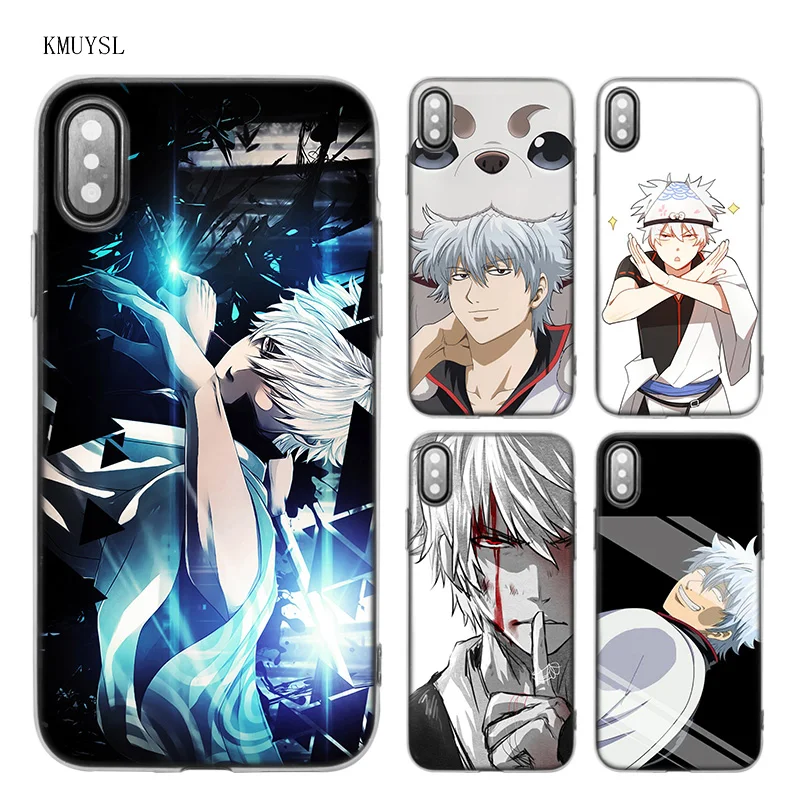 KMUYSL Anime Gintama Gintoki TPU Transparent Soft Case Cover for iPhone X 7 8 6 6s Plus 5 5S SE 5C
KMUYSL Anime Gintama Gintoki TPU Transparent Soft Case Cover for iPhone X 7 8 6 6s Plus 5 5S SE 5C
