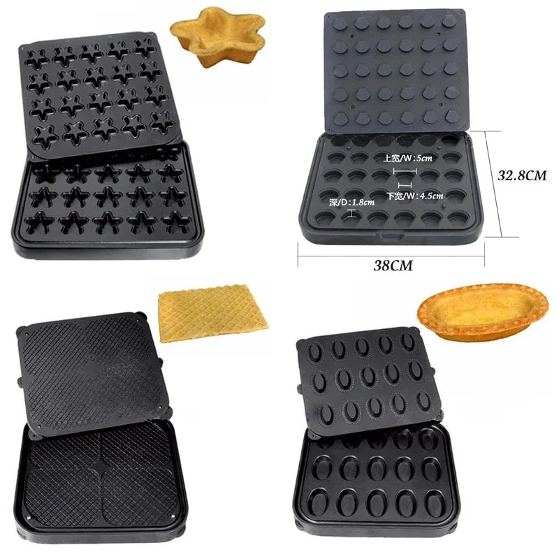 Non-stick Tartlet Molds Egg Tart Moulds Machine Cheese Maker Mould for tartlet machine
Non-stick Tartlet Molds Egg Tart Moulds Machine Cheese Maker Mould for tartlet machine