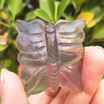 1pcs Natural flourite crystal butterfly gemstone quartz Butterflies Healing gift
1pcs Natural flourite crystal butterfly gemstone quartz Butterflies Healing gift