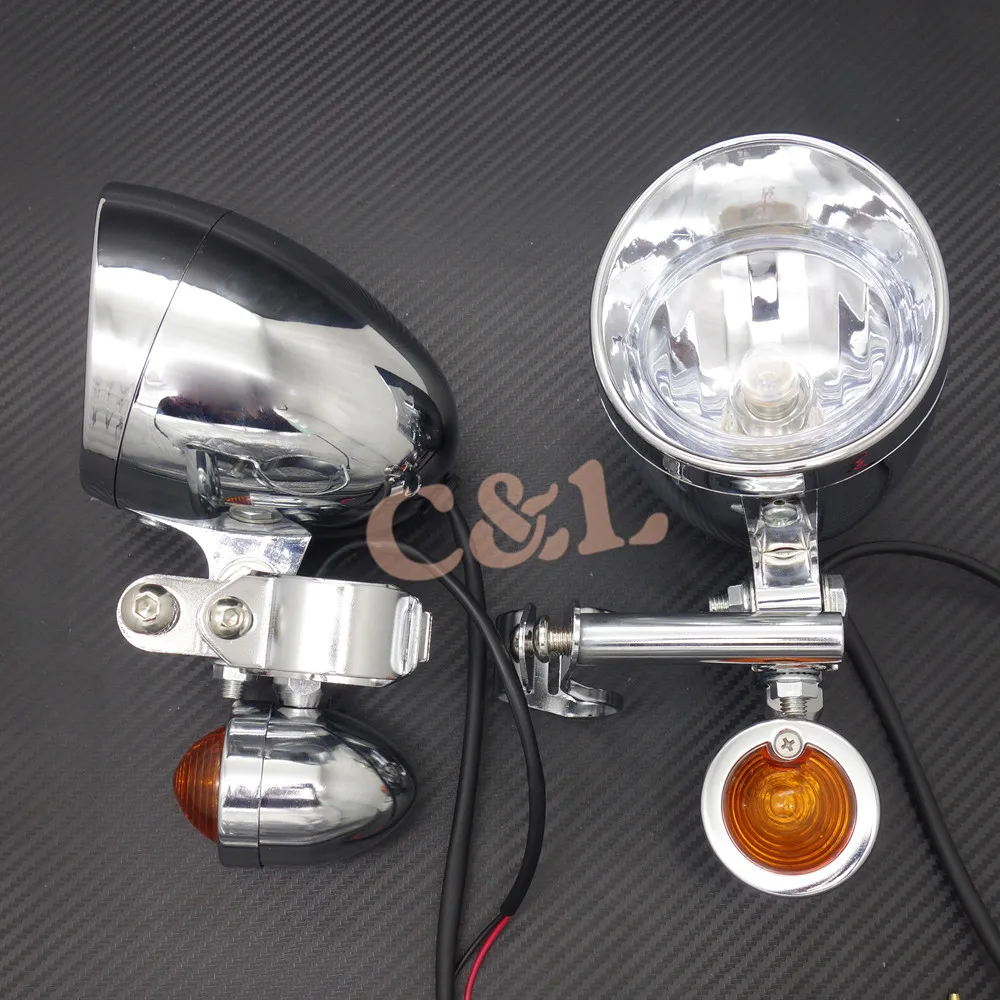 1 Set Motorcycle Chrome Turn Signal Driving Spot Fog lights Bar For Harley Touring Chopper Custom
1 Set Motorcycle Chrome Turn Signal Driving Spot Fog lights Bar For Harley Touring Chopper Custom