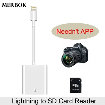 SLR Camera SD Card Reader Kit Compatible OTG Data Connect Cable Needn't APP For Apple iPhone iPad Mini / Pro Air iOS Lightning
SLR Camera SD Card Reader Kit Compatible OTG Data Connect Cable Needn't APP For Apple iPhone iPad Mini / Pro Air iOS Lightning
