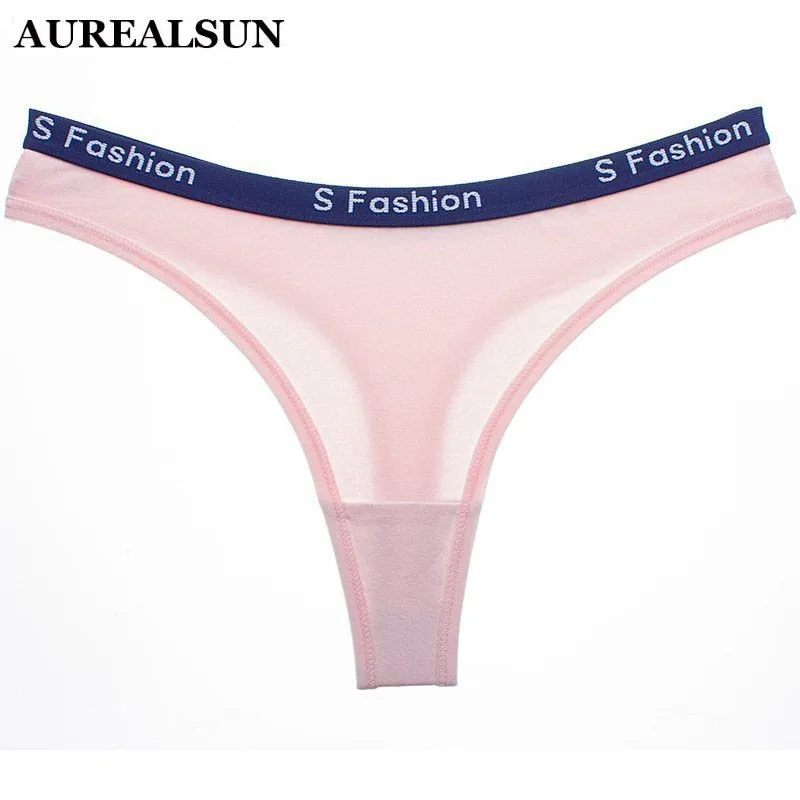Women's Thongs Cotton Low-waisted Sexy Panties Motion Nothing Trace Underpants High Elastic Ladies Underwear Comfort Lingerie
Women's Thongs Cotton Low-waisted Sexy Panties Motion Nothing Trace Underpants High Elastic Ladies Underwear Comfort Lingerie