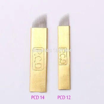 Free Shipping 500Pcs/Lot PCD 14 pins Tattoo Needles Bevel Microblading Needles for Permanet Make Up Eyebrow Manual Tattoo Pen
Free Shipping 500Pcs/Lot PCD 14 pins Tattoo Needles Bevel Microblading Needles for Permanet Make Up Eyebrow Manual Tattoo Pen