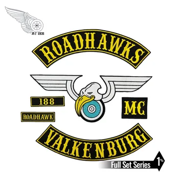 ROADHAWKS VALKENBURG CA Biker Vest Embroidered Iron On Back of Jacket Patch Black twill fabric Free Shipping DIY Eco-Friendly
ROADHAWKS VALKENBURG CA Biker Vest Embroidered Iron On Back of Jacket Patch Black twill fabric Free Shipping DIY Eco-Friendly