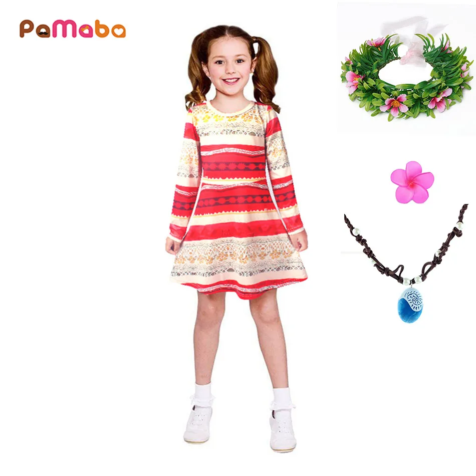 PaMaBa Autumn Winter Girls Clothes Moana Dresses Long Sleeve Party Kids Filles Pretty Gowns Children Vaiana Costume Vestidos
PaMaBa Autumn Winter Girls Clothes Moana Dresses Long Sleeve Party Kids Filles Pretty Gowns Children Vaiana Costume Vestidos