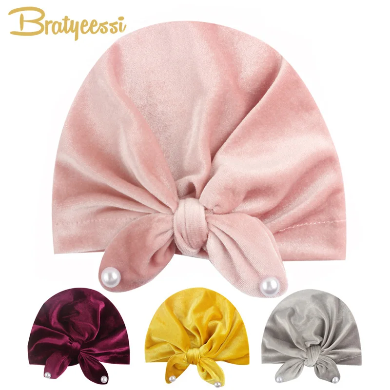 New Baby Hat for Girls Ears Velvet Baby Girl Hat with Pearls Infant Photography Props Elastic Turban Hats Kids Beanie Baby Cap
New Baby Hat for Girls Ears Velvet Baby Girl Hat with Pearls Infant Photography Props Elastic Turban Hats Kids Beanie Baby Cap