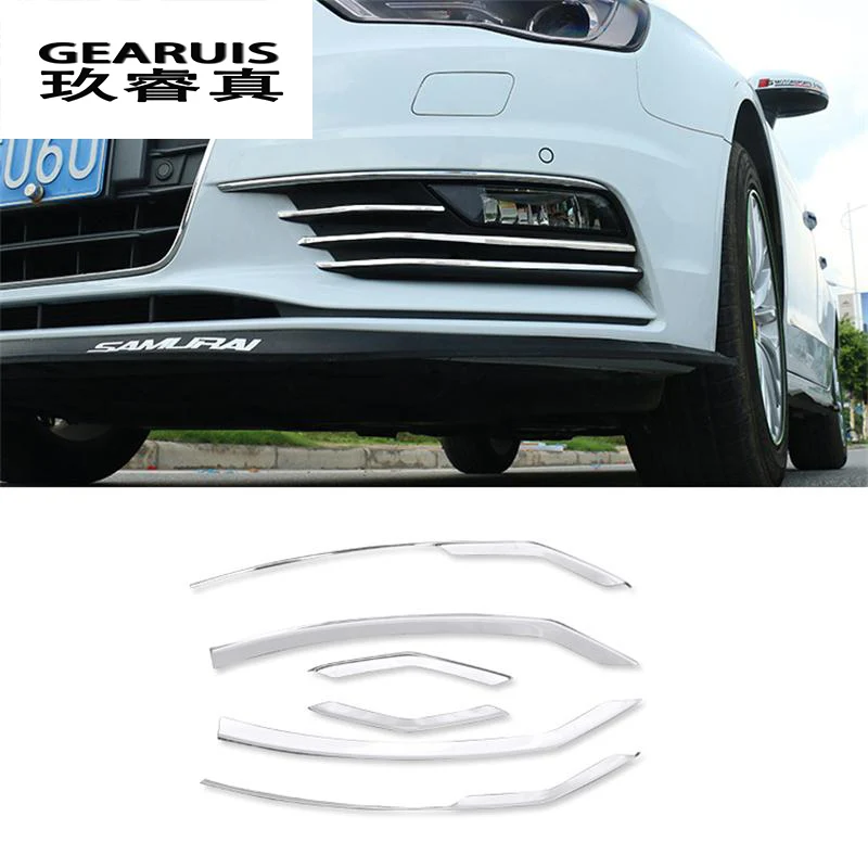 Car Front Fog lamp frame decorative cover trim Car styling Stainless Steel stickers for Audi A3 8V 2013-2017 Auto Accessories
Car Front Fog lamp frame decorative cover trim Car styling Stainless Steel stickers for Audi A3 8V 2013-2017 Auto Accessories
