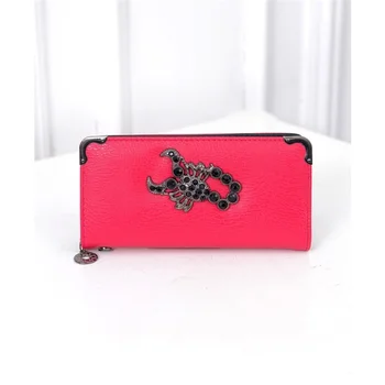 5 Colors New Arrival High Quality England Style PU Leather Personality Women Wallet With Scorpion Pattern STscorpion Mei red
5 Colors New Arrival High Quality England Style PU Leather Personality Women Wallet With Scorpion Pattern STscorpion Mei red