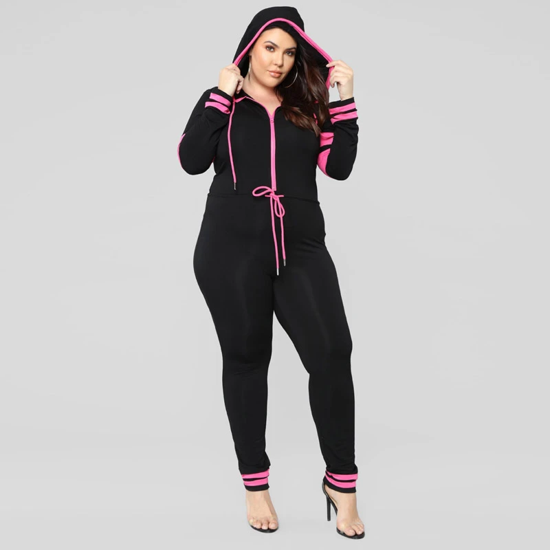 Fashion Streetwear Bodycon Rompers Womens Jumpsuit Elegant Long Sleeves Woman Hooded Overalls Casual Jumpsuit Female Body Cheap
Fashion Streetwear Bodycon Rompers Womens Jumpsuit Elegant Long Sleeves Woman Hooded Overalls Casual Jumpsuit Female Body Cheap