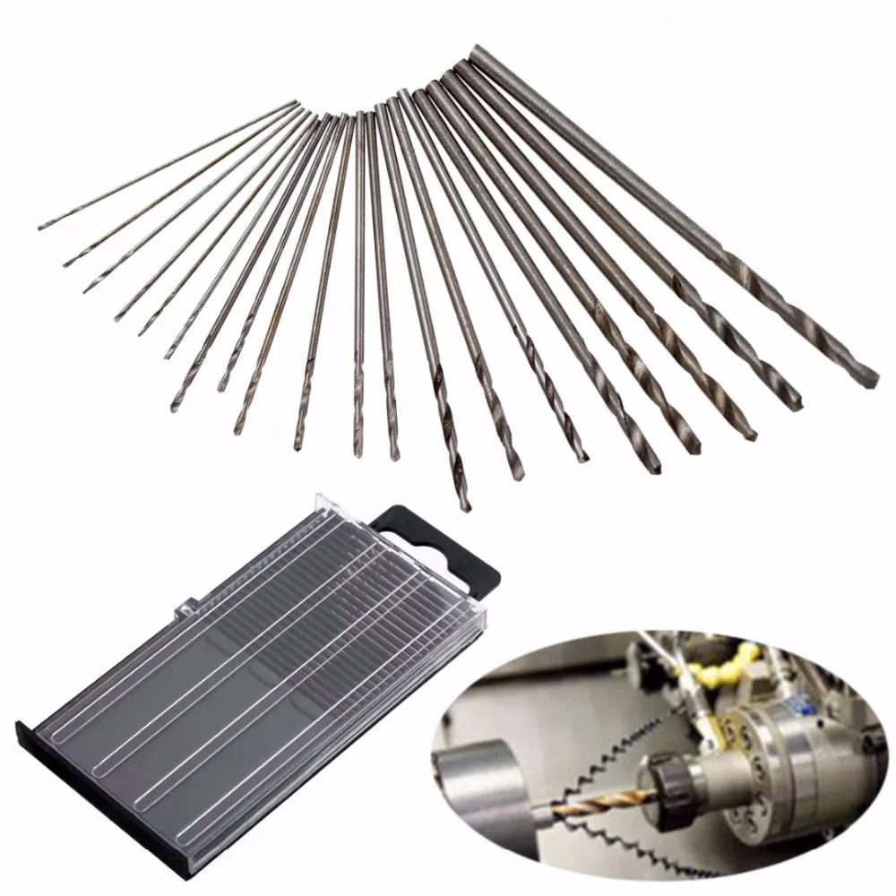 20Pcs Marvelous Mini HSS High Speed Steel Twist Drill Bit Set High Quality Drill Bits Tools With Case
20Pcs Marvelous Mini HSS High Speed Steel Twist Drill Bit Set High Quality Drill Bits Tools With Case