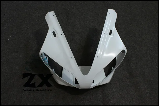 Complete Fairings For Upper Front Head Fairing Cowl Nose Cowl For YAMAHA YZF R1 YZF-R1 00 01 injection unpainted 
Complete Fairings For Upper Front Head Fairing Cowl Nose Cowl For YAMAHA YZF R1 YZF-R1 00 01 injection unpainted