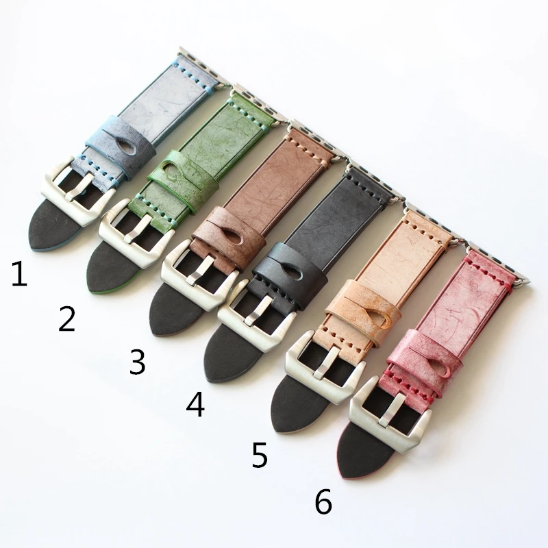 TJP Genuine Horse leather 38mm 42mm Apple Watch Bands Series 1 2 Watchband iwatch Strap Bracelet With Adapter 6 Colors available
TJP Genuine Horse leather 38mm 42mm Apple Watch Bands Series 1 2 Watchband iwatch Strap Bracelet With Adapter 6 Colors available