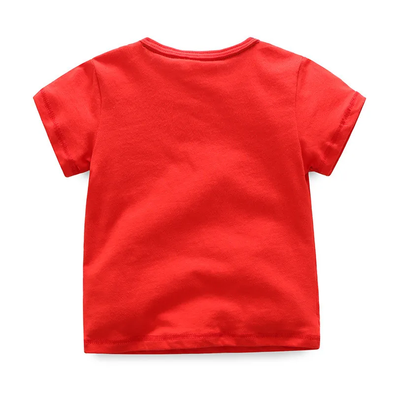 2017 New Boys Clothes Kids Summer Camiseta T-shirt Boys Clothing O-Neck Children Roupas Infantis Menino Baby Cotton T-Shirts 05