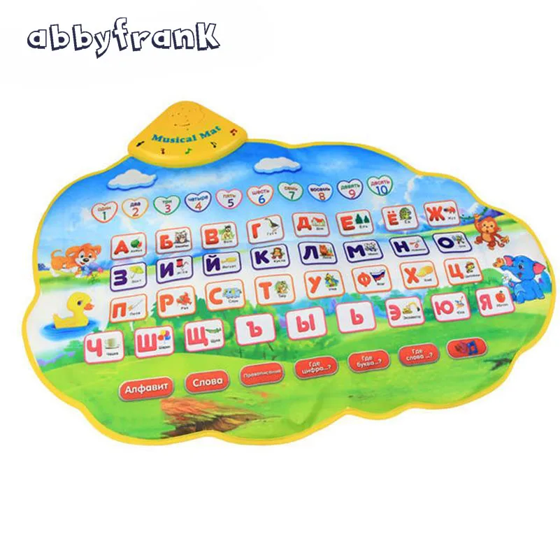 Abbyfrank Russian Vocal Toy Electronic Posters Alphabet Baby Musical Animal Sound Learning Educational Toy for Children
Abbyfrank Russian Vocal Toy Electronic Posters Alphabet Baby Musical Animal Sound Learning Educational Toy for Children