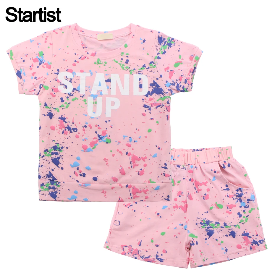 Startist Boys Clothes T-shirt + Shorts 2PCS Summer Children Clothing Sets Teenage Sport Big Girls Clothes 6 8 10 12 14 Year
Startist Boys Clothes T-shirt + Shorts 2PCS Summer Children Clothing Sets Teenage Sport Big Girls Clothes 6 8 10 12 14 Year