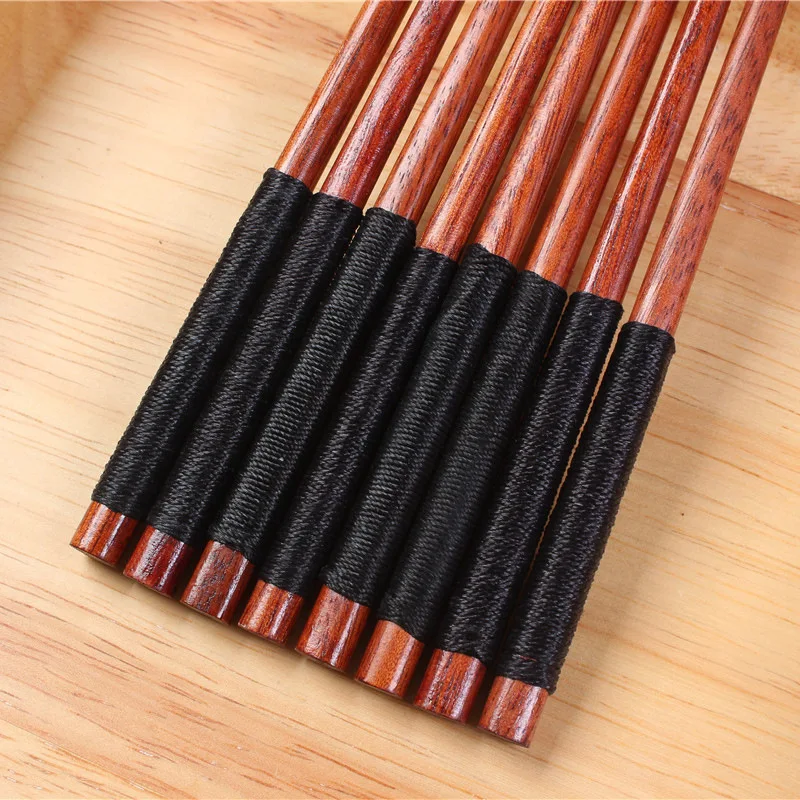 1 Pair Eco-friendly Handmade Japanese Natural Chestnut Wood Chopsticks Value Gift Sushi Chinese food Tie line High Quality
1 Pair Eco-friendly Handmade Japanese Natural Chestnut Wood Chopsticks Value Gift Sushi Chinese food Tie line High Quality