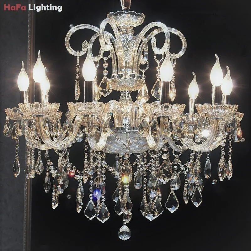 Modern Chandelier Crystal Lights Fashion LED chandelier Living Room Bedroom Hotel Luxury k9 Crystal light Chandeliers lamp
Modern Chandelier Crystal Lights Fashion LED chandelier Living Room Bedroom Hotel Luxury k9 Crystal light Chandeliers lamp